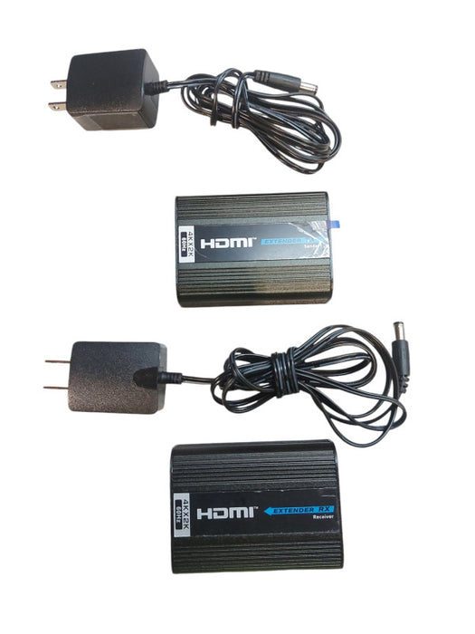 TECHly 4K HDMI Extender IDATA EXT-E700.1, TX and RX, Black