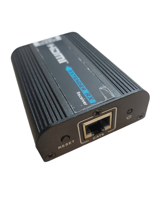 TECHly 4K HDMI Extender IDATA EXT-E700.1, TX and RX, Black
