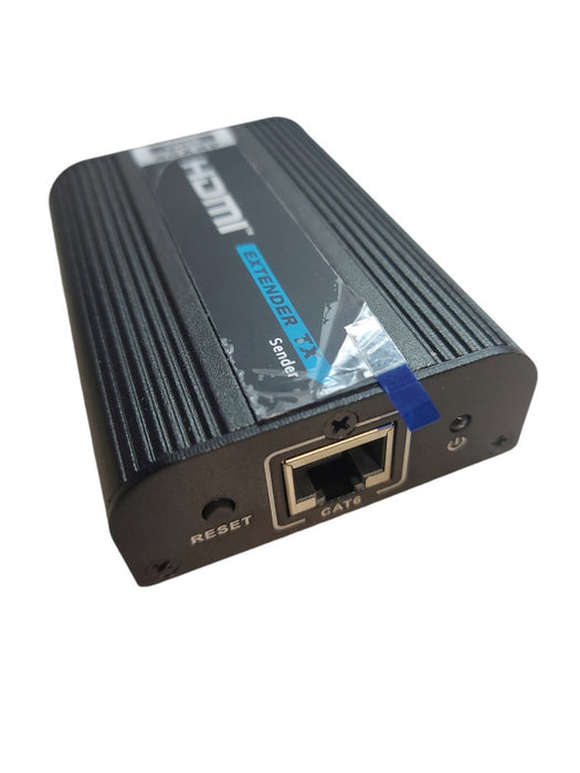 TECHly 4K HDMI Extender IDATA EXT-E700.1, TX and RX, Black