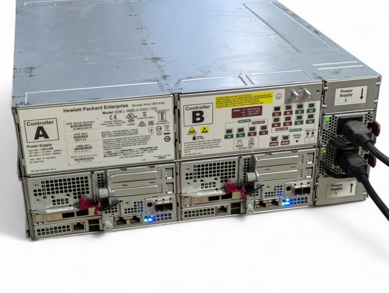 HPE Nimble Storage NMBLA-0002-1200 24 Bay Storage Array HF20 2x Controllers  -