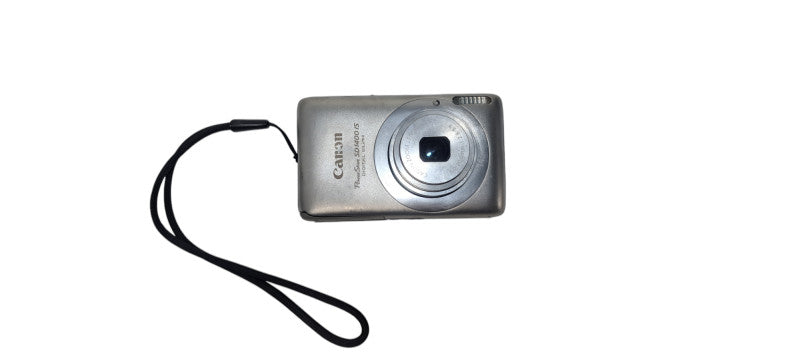Canon PC1472 Power Shot SD1400IS Silver 14.1 MP Camera W/ battery