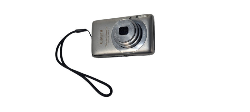 Canon PC1472 Power Shot SD1400IS Silver 14.1 MP Camera W/ battery
