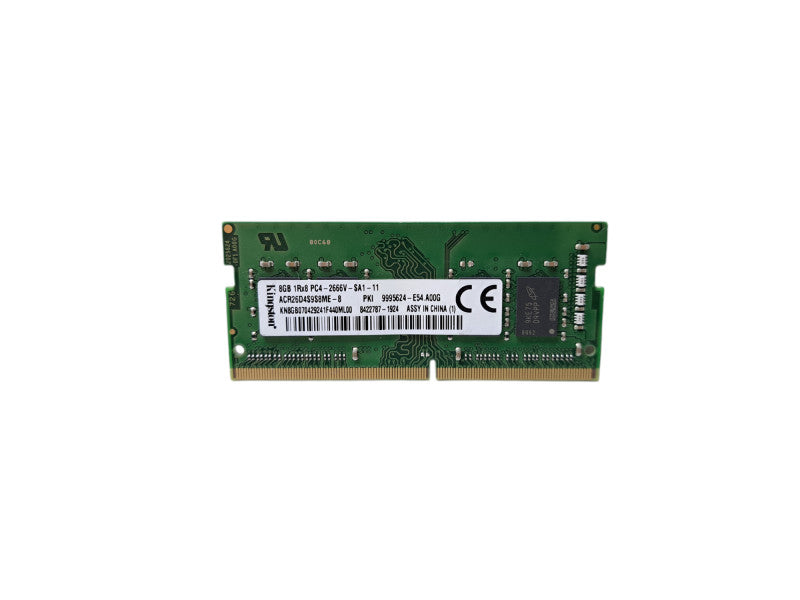 Kingston 8GB 1Rx8 PC4-2666V-SA1-11 | DDR4 Laptop Memory SODIMM Q