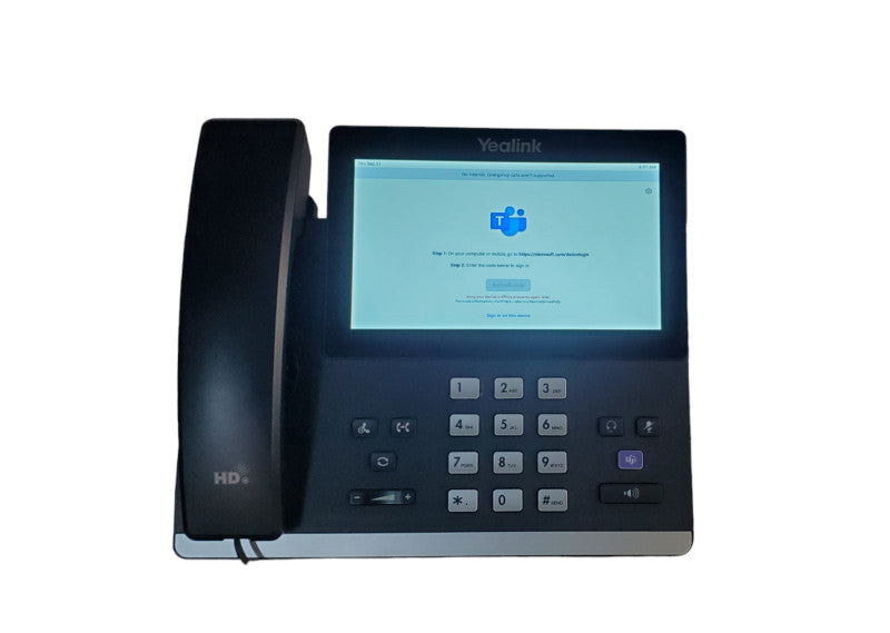 Yealink MP56 Smart Business Phone | 7" Touchscreen Q