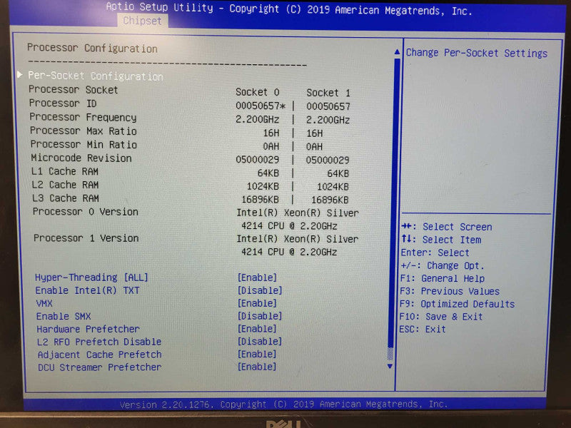 Datto S4E48 2x Silver 4214 @ 2.2GHz 64GB DDR4 SAS3008 100GB NVme 3.5" $