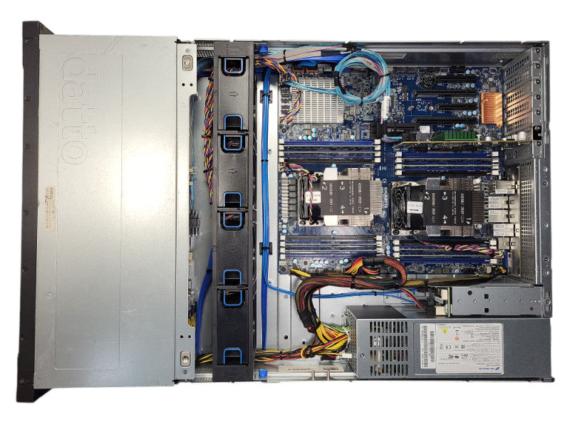 Datto S4E48 2x Silver 4214 @ 2.2GHz 64GB DDR4 SAS3008 100GB NVme 3.5" $