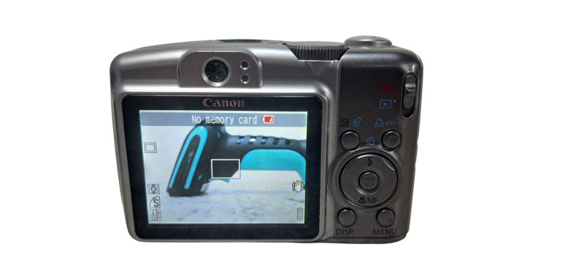 Canon PowerShot A720 IS 8MP Silver Digital Camera PC1251