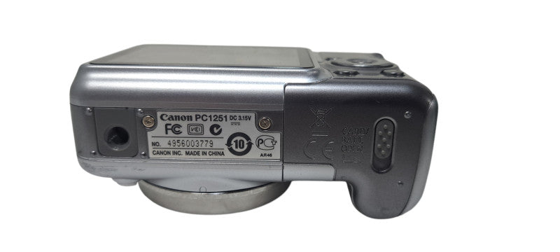 Canon PowerShot A720 IS 8MP Silver Digital Camera PC1251