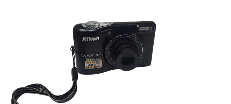 Nikon Coolpix L30 20.1 MP Point Shoot Digital Camera Red