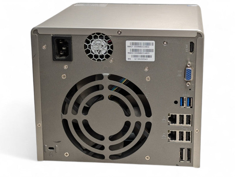QNAP TS-569 Pro 5 Bay NAS with 2x 2TB HDDs installed  -