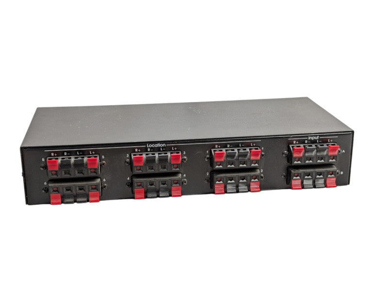 Stereo Speaker Selector 2 inputs and 6 outputs possible  -