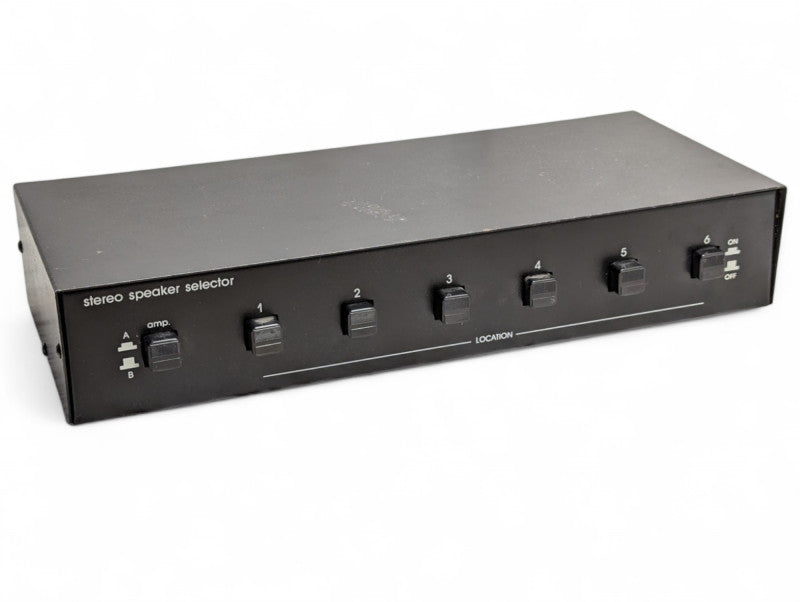 Stereo Speaker Selector 2 inputs and 6 outputs possible  -