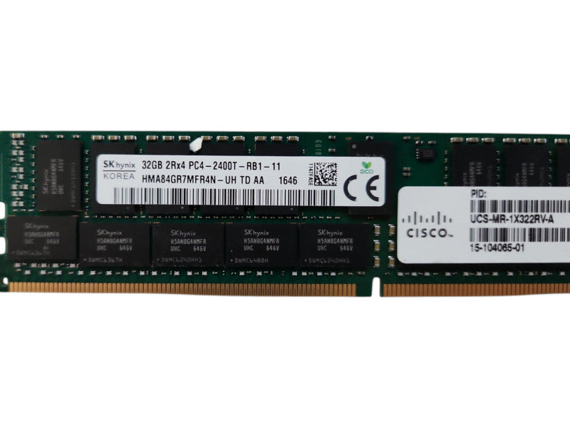 SK hynix 32GB 2Rx4 PC4-2400T-RB1, DDR4, Server Memory Q