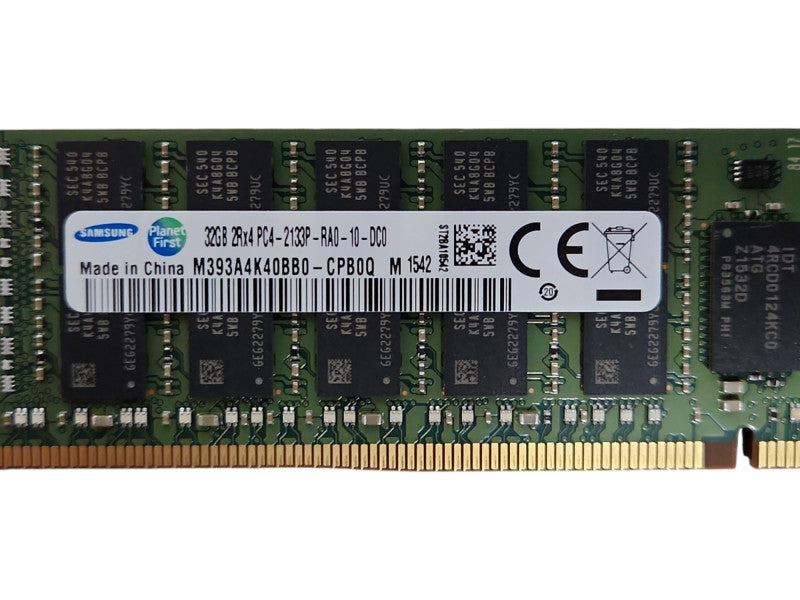 Samsung 32GB 2Rx4 PC4-2133P-RA0, DDR 4, Server Memory Q