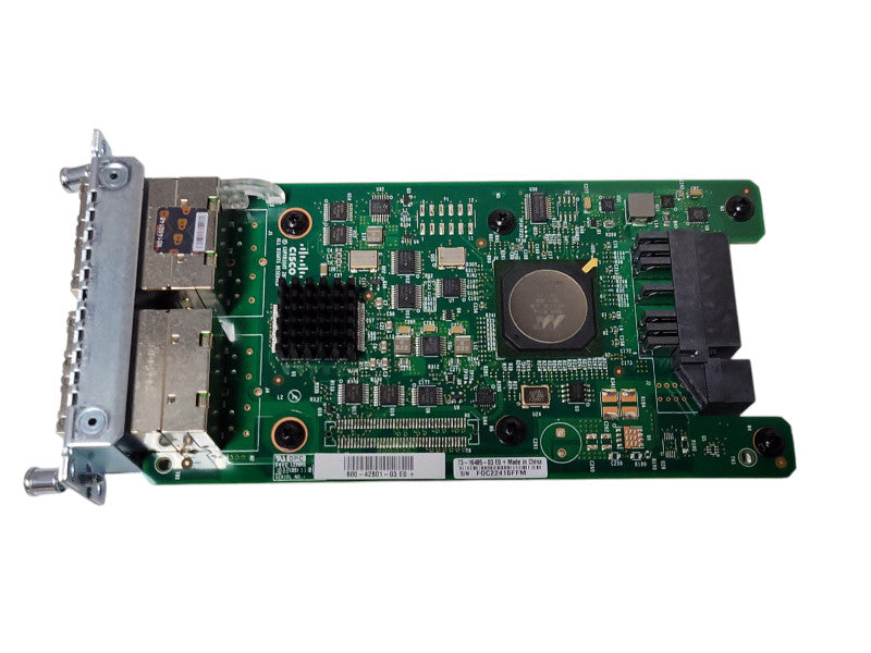 Genuine Cisco NIM-ES2-8-P 8-port PoE/PoE+ Gigabit Ethernet LAN Switch NIM Mod Q_