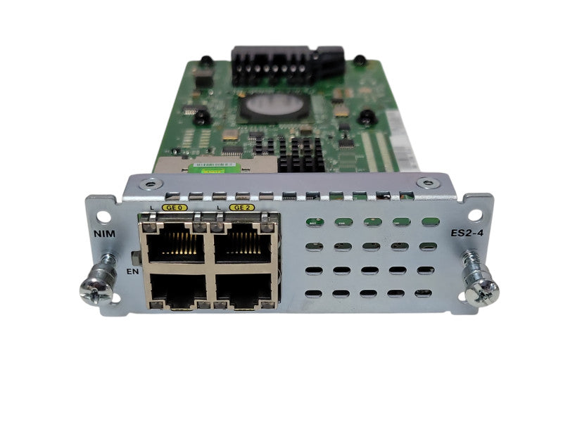 Cisco NIM-ES2-4 ISR 4000 Series 4x Gigabit Ethernet RJ-45 Router Module Q_