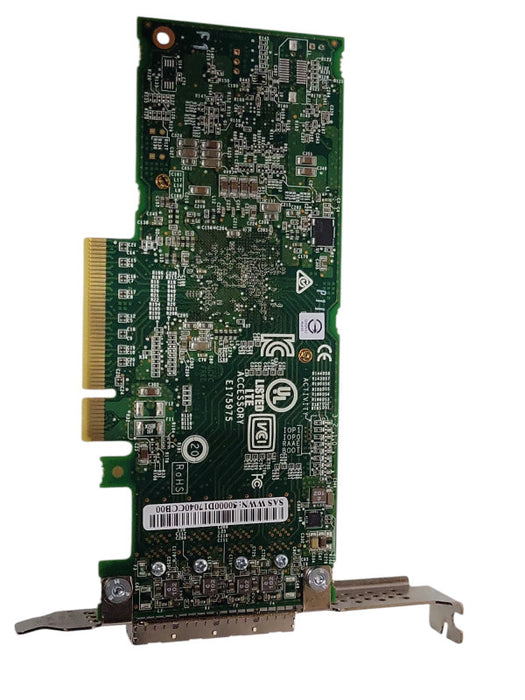 NETAPP 111-03801 4 PORT 12GB PCIE HBA mini SAS HD Card, FH Bracket _