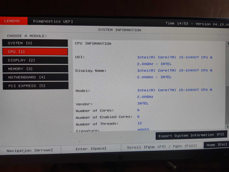 Lenovo ThinkCentre Tiny M70q 2.0GHz i5-10400T, 16GB RAM, 128GB SSD, Win11 Pro