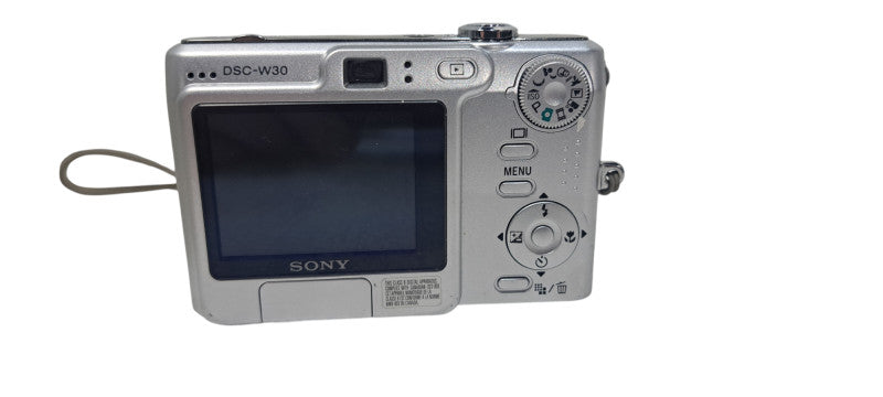 Sony Cyber-shot DSC-W30 Camera W/ Battery & Bag