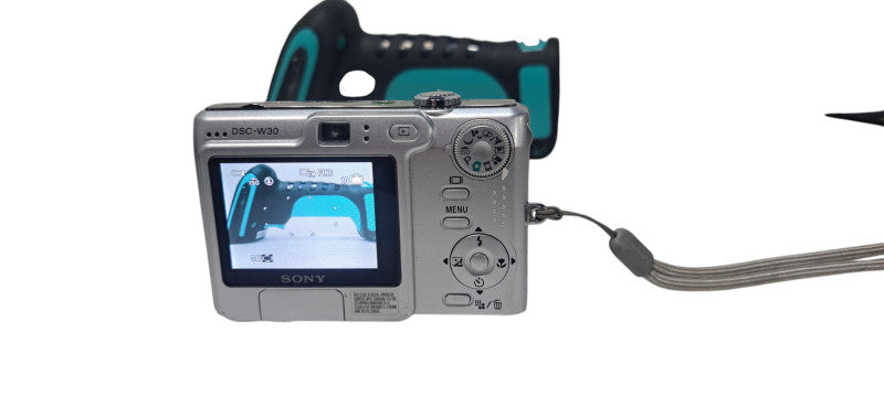 Sony Cyber-shot DSC-W30 Camera W/ Battery & Bag
