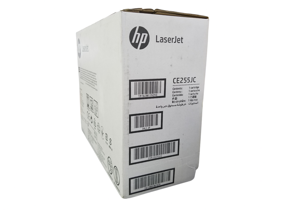New Sealed - Genuine HP LaserJet Black Toner Cartridge CE255JC Black