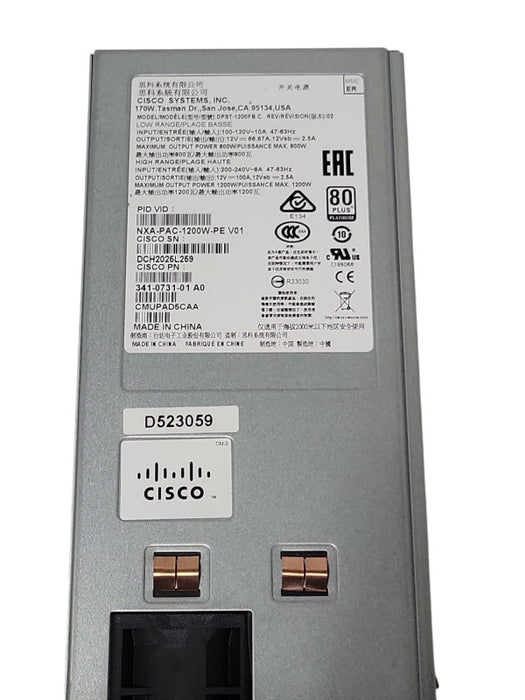 Cisco NXA-PAC-1200W-PE switch Power supply Q_