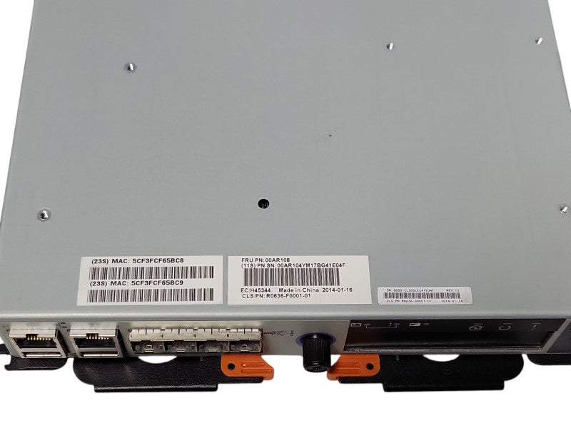IBM Storwize V3700 Array Controller Canister Node+4Port 8G HBA 00AR108 Q_