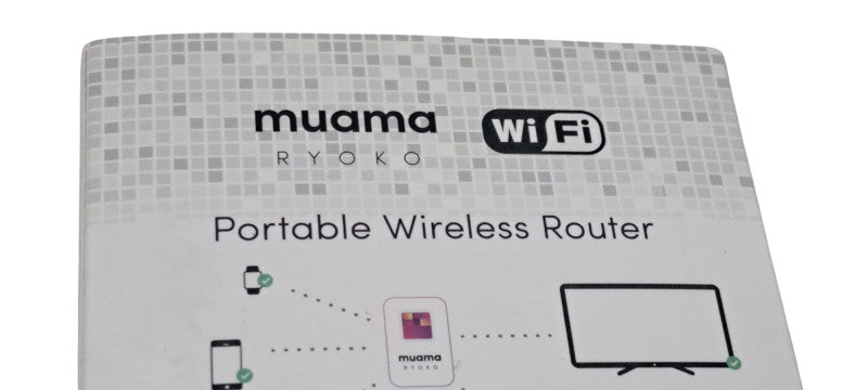 Muama Ryoko Portable Wi-Fi Hotspot Modem Wireless Router 4G Internet