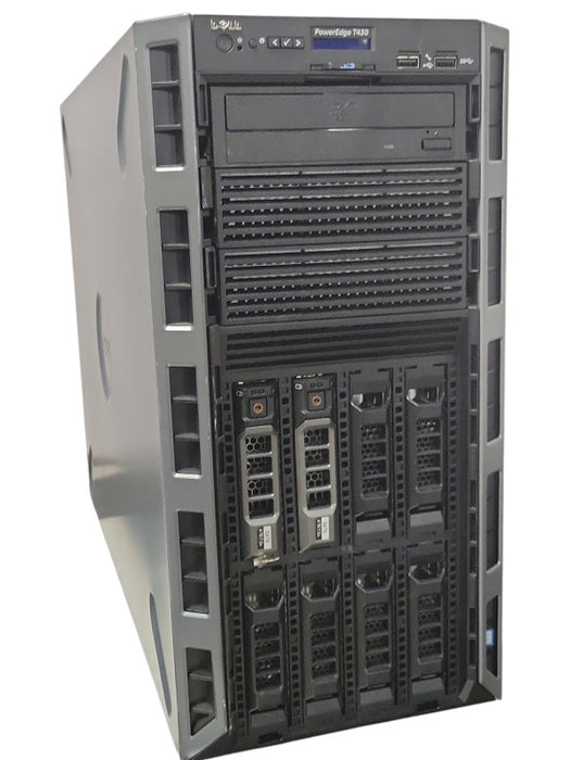 Dell PE T430, Xeon E5-2609v3 1.9GHz, 16GB DDR4, PERC H330, 2x PSU, 8x 3.5"  _