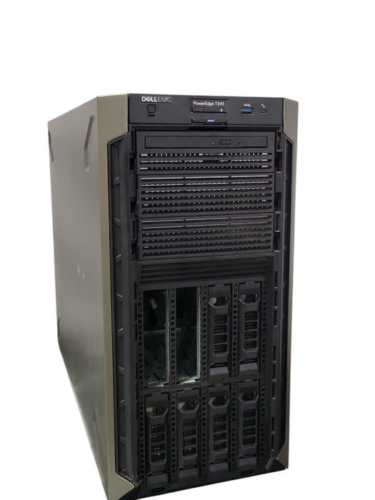 Dell PE T340, Xeon E-2134 3.5GHz, 8GB DDR4, PERC H730P, 8x 3.5" Bays, 1x PSU _