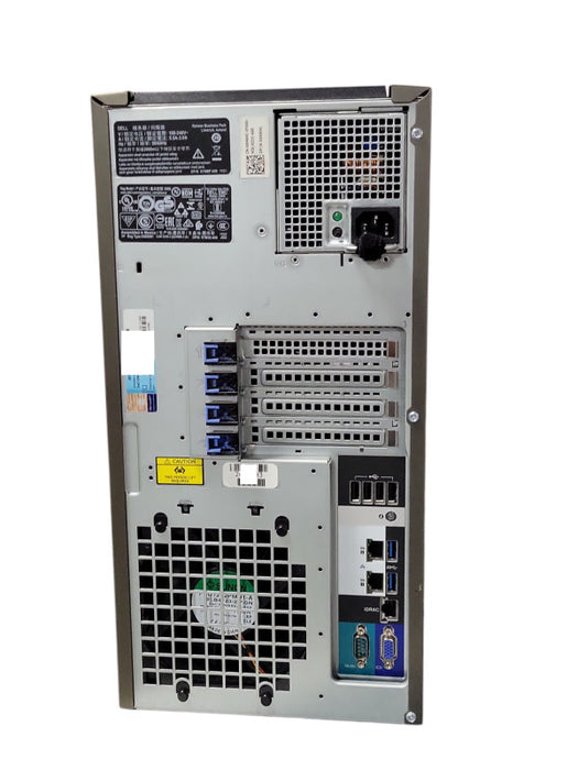Dell PE T340, Xeon E-2134 3.5GHz, 8GB DDR4, PERC H730P, 8x 3.5" Bays, 1x PSU _
