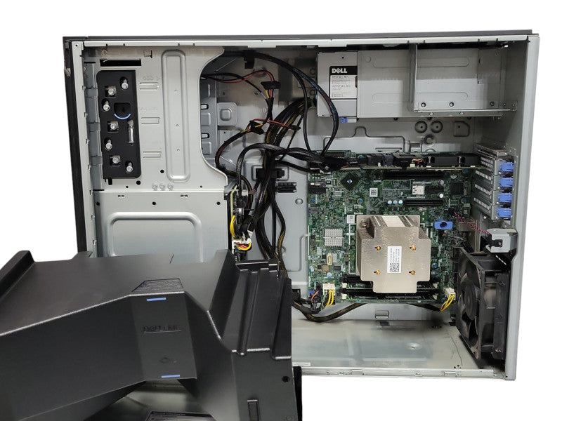 Dell PE T340, Xeon E-2134 3.5GHz, 8GB DDR4, PERC H730P, 8x 3.5" Bays, 1x PSU _