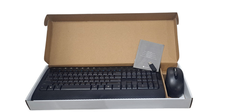 Microsoft Wireless 2000 Desktop Keyboard & Mouse Combo W/ USB Dongle