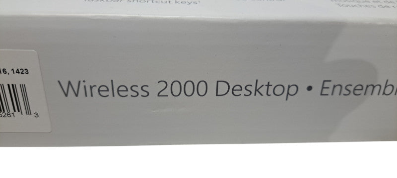 Microsoft Wireless 2000 Desktop Keyboard & Mouse Combo W/ USB Dongle