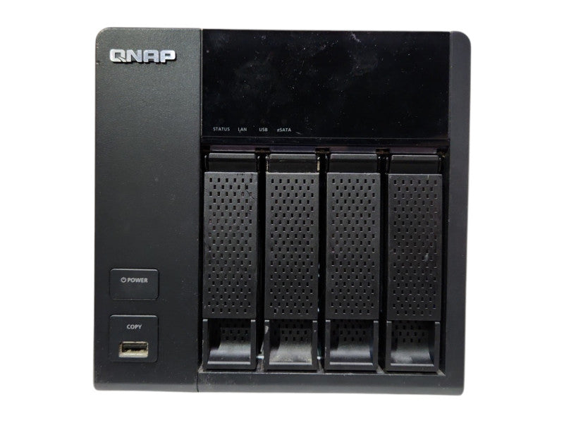 QNAP TS-412 4-Bay NAS, 8TB (4x 2TB) 3.5" HDD, No PSU