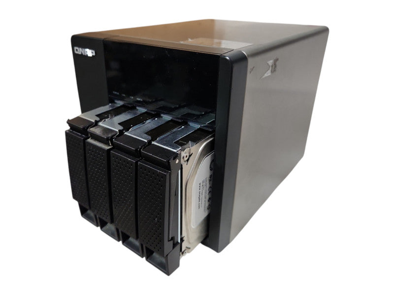 QNAP TS-412 4-Bay NAS, 8TB (4x 2TB) 3.5" HDD, No PSU