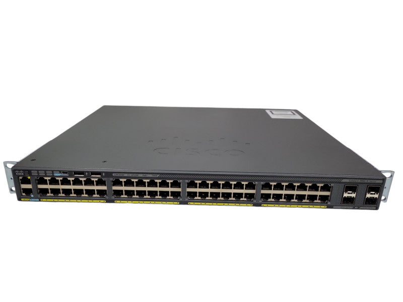 Cisco WS-C2960X-48FPS-L | 48-Port Gigabit PoE 4xSFP %
