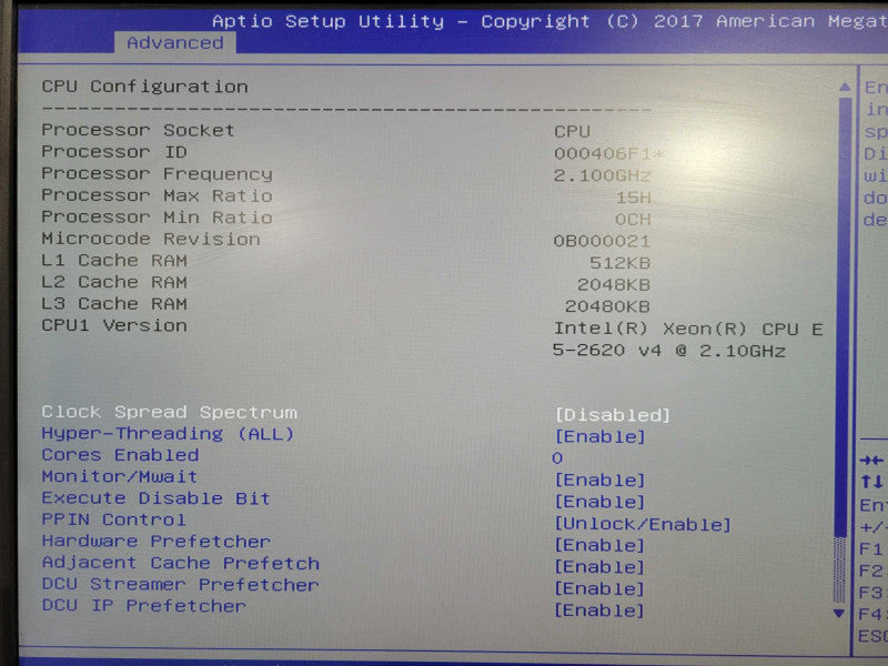 Supermicro X10SRH-CF Exabeam EX3000GEN2 Xeon E5-2620 V4 @ 2.1GHz 12x Bay !
