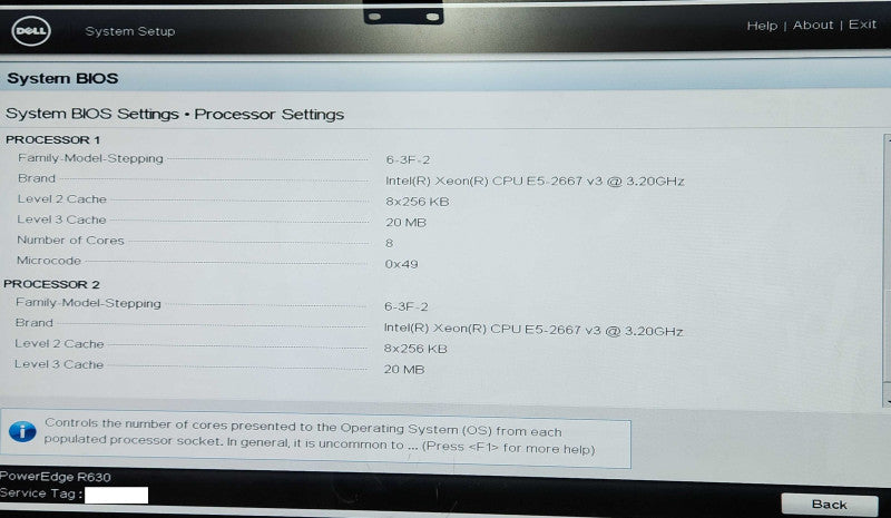 Dell PE R630 1U 8x2.5", 2x Xeon 2667v3 3.2GHz, 32GB DDR4, H730 Mini, 2x PSU
