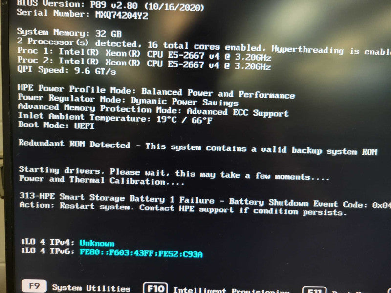 HP ProLiant DL360 Gen9 - 2x Xeon E5-2667 v4 | 32GB RAM | NO HDD | P440ar %