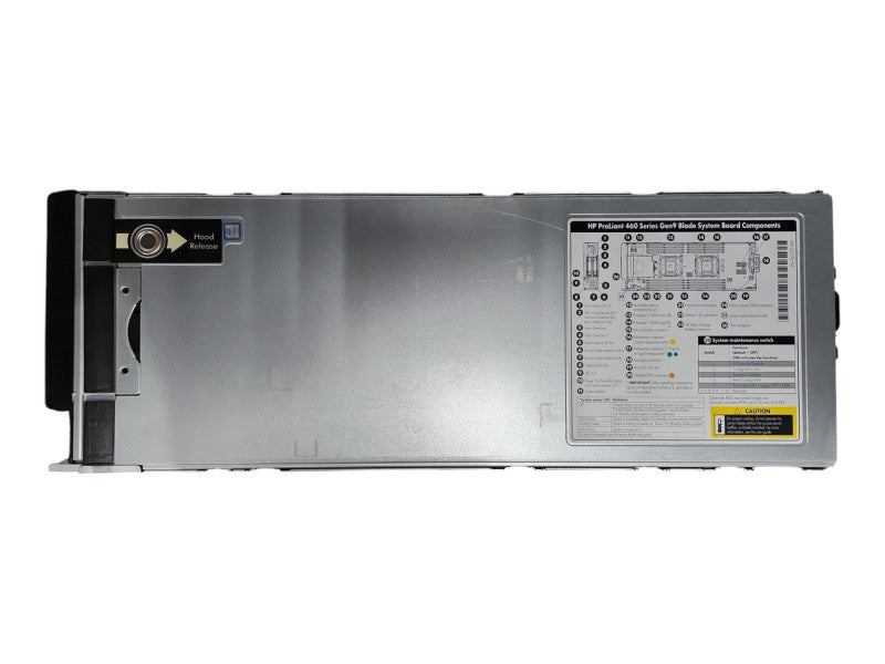 HP Proliant 460 Series Gen 9 Blade server w/2x Xeon E5-2623v3, No HDD, No RAM Q
