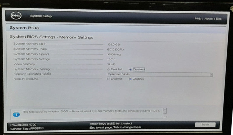 DELL PowerEdge R720 2x Intel Xeon E5-2660 0 @ 2.20Ghz 128GB RAM H710 mini -