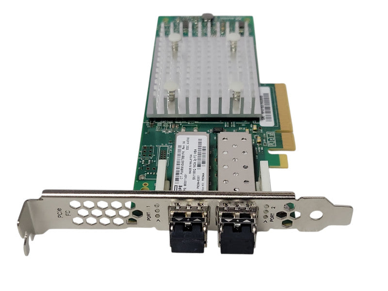 HPE QLE2692-HP P9D94A SN1100Q 16Gb Dual Port FC HBA 853011-001 w/ SFPs Q_