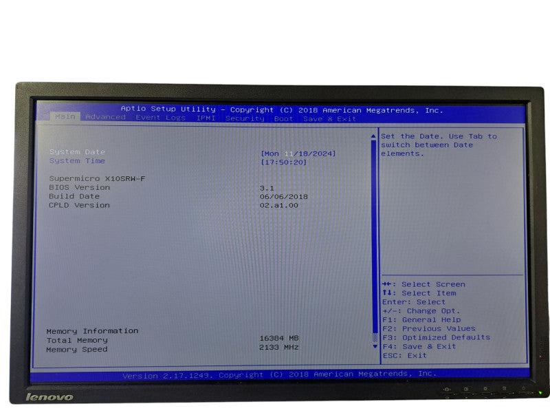 Supermicro X10SRW-F Exabeam 1U | Xeon E5-1650 v4 @3.60GHz, 16GB DDR4, 10x 2.5"