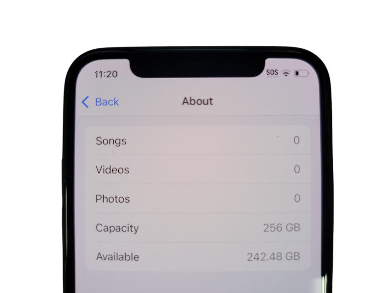 Apple iPhone XS - 256GB - Dark Gray (