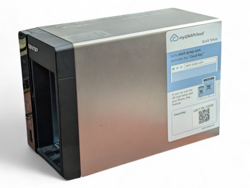 QNAP TS-253 Pro | 2-Bay Network Attached Storage | No HDDs No Caddies -