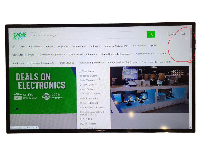 Samsung 40" ME40B Color Display Unit (LH40DMEBPLGA/ZA) No remote controller READ $