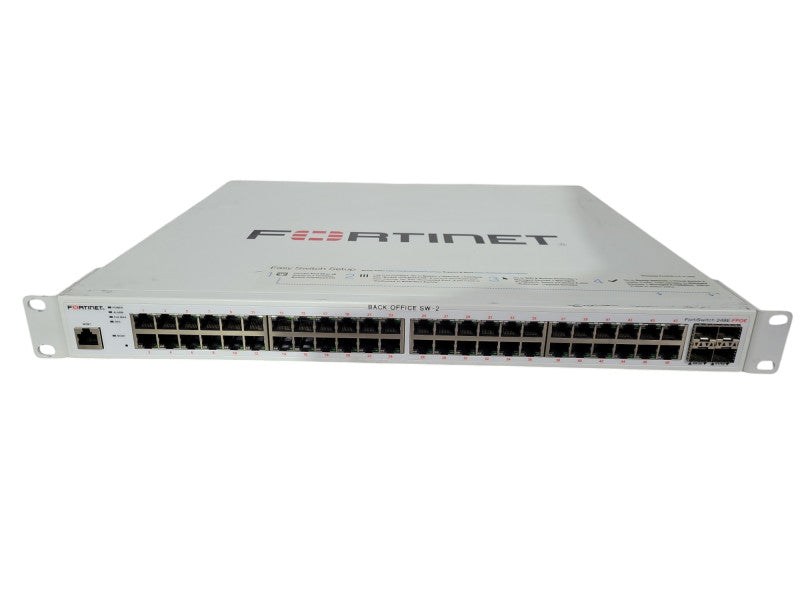 Fortinet FortiSwitch 248E-FPOE | 48-Port Managed L2 Gigabit PoE+ Switch !