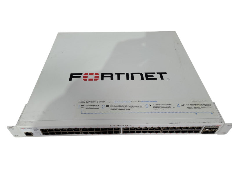 Fortinet FortiSwitch 248E-FPOE | 48-Port Managed L2 Gigabit PoE+ Switch !