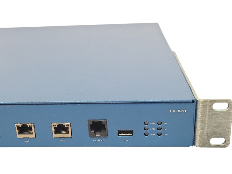 Palo Alto PA-3050 Firewall Security Appliance W/ Rack Ears, READ _